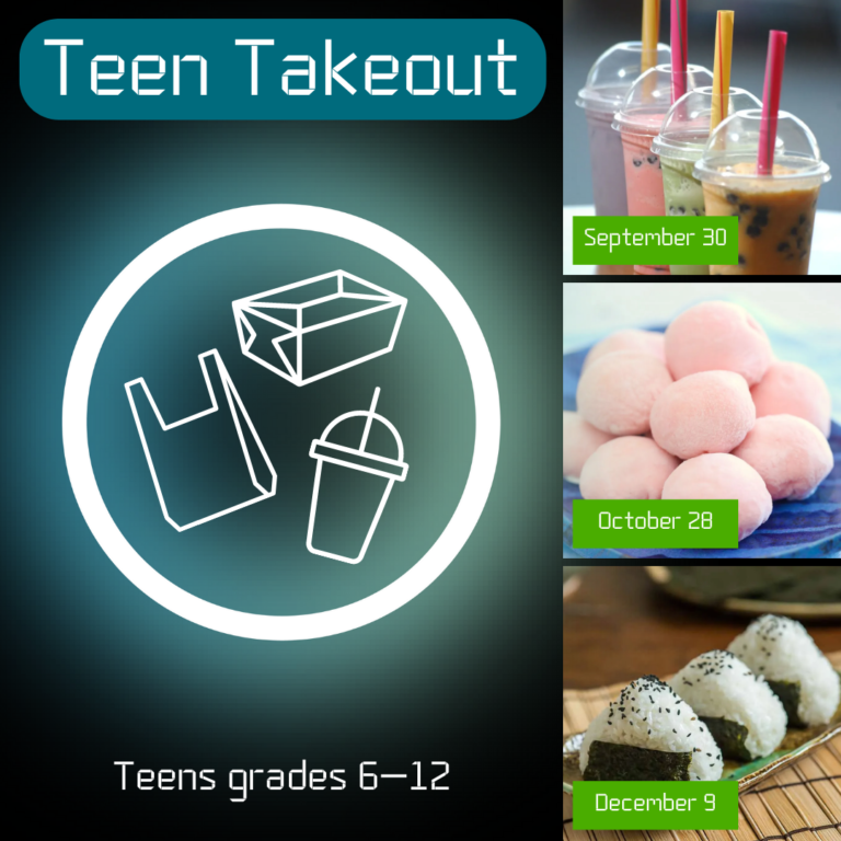 Fall 2022 Teen Takeout Kits